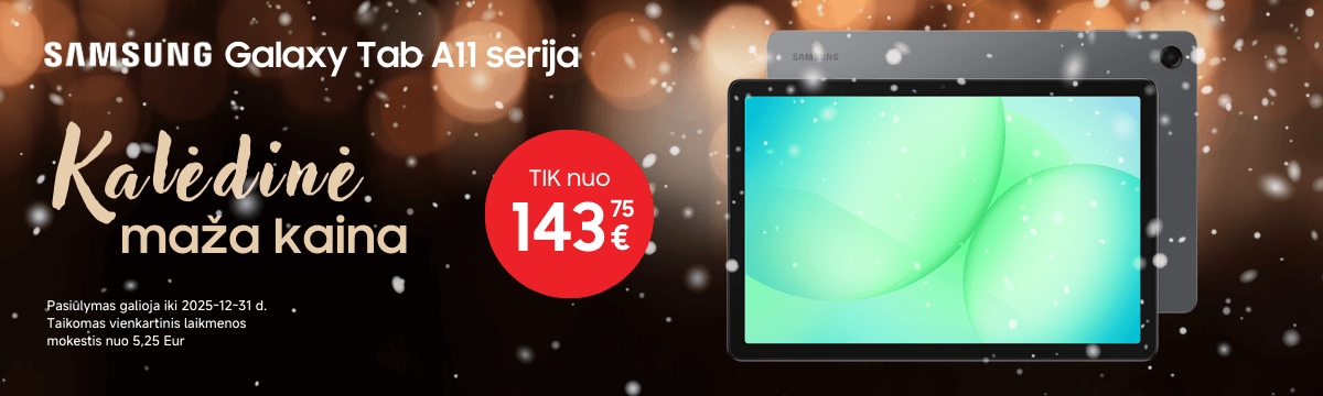 Samsung Galaxy Tab A11 Kaledine akcija, Mobili prekyba
