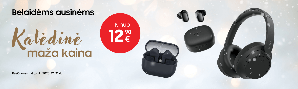 Belaidės ausinės Kalėdinėmis kainomis, Mobili prekyba