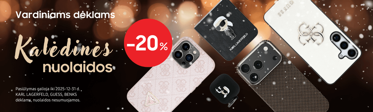 Guess, Karl Lagerfeld, Benks telefonų dėklams nuolaida, Mobili prekyba