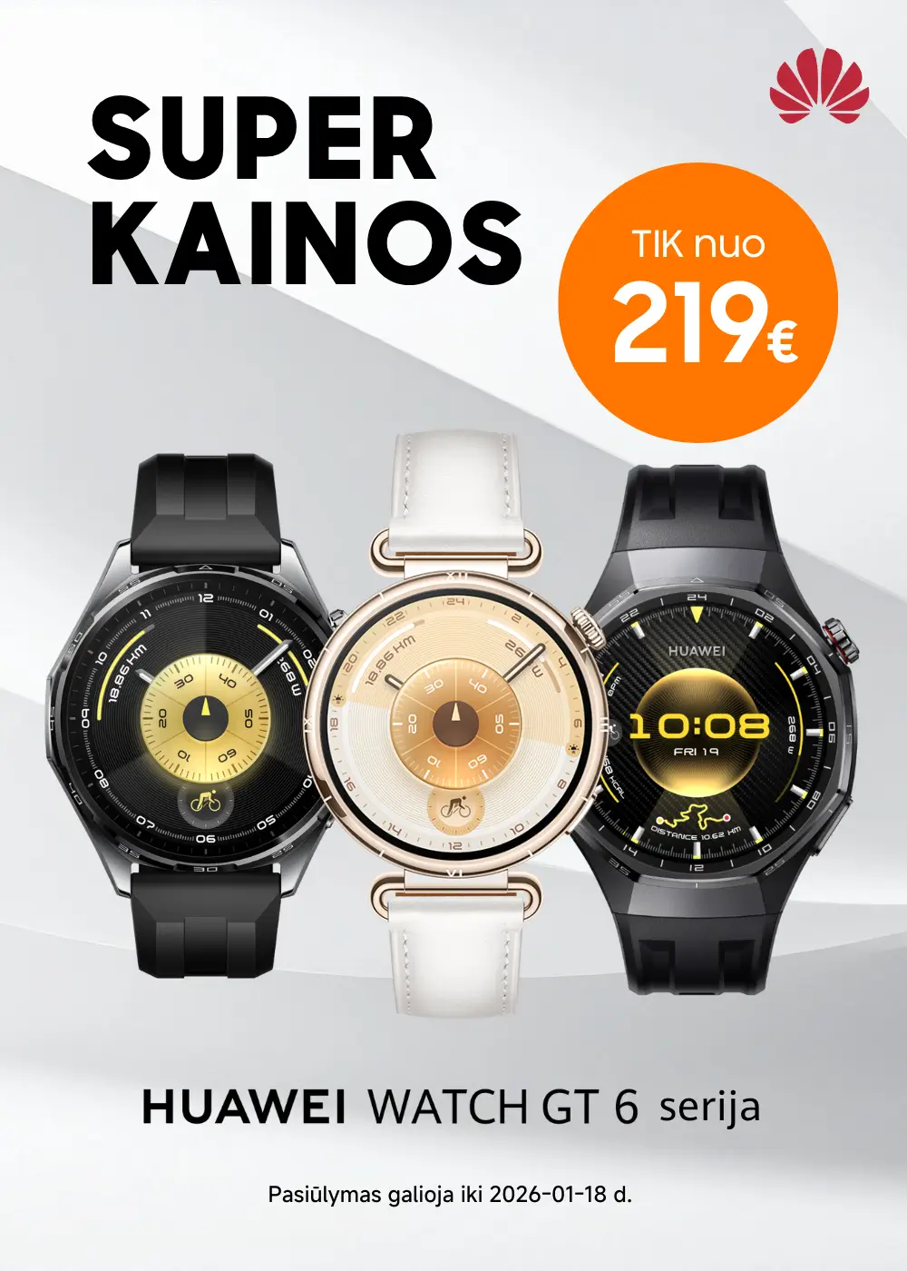 Huawei Watch GT 6 akcija, Mobili prekyba