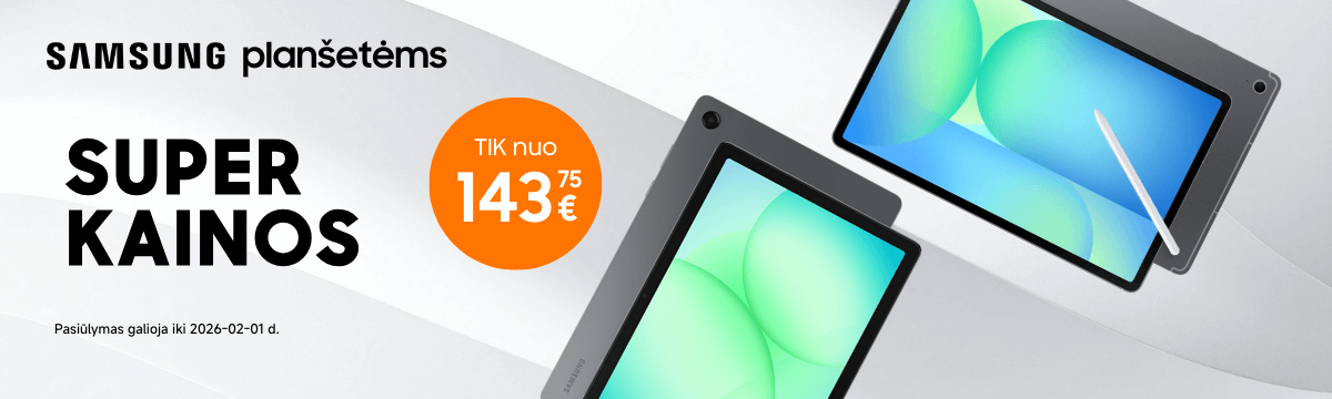 Samsung Galaxy Tab planšetės su akcija, Mobili prekyba