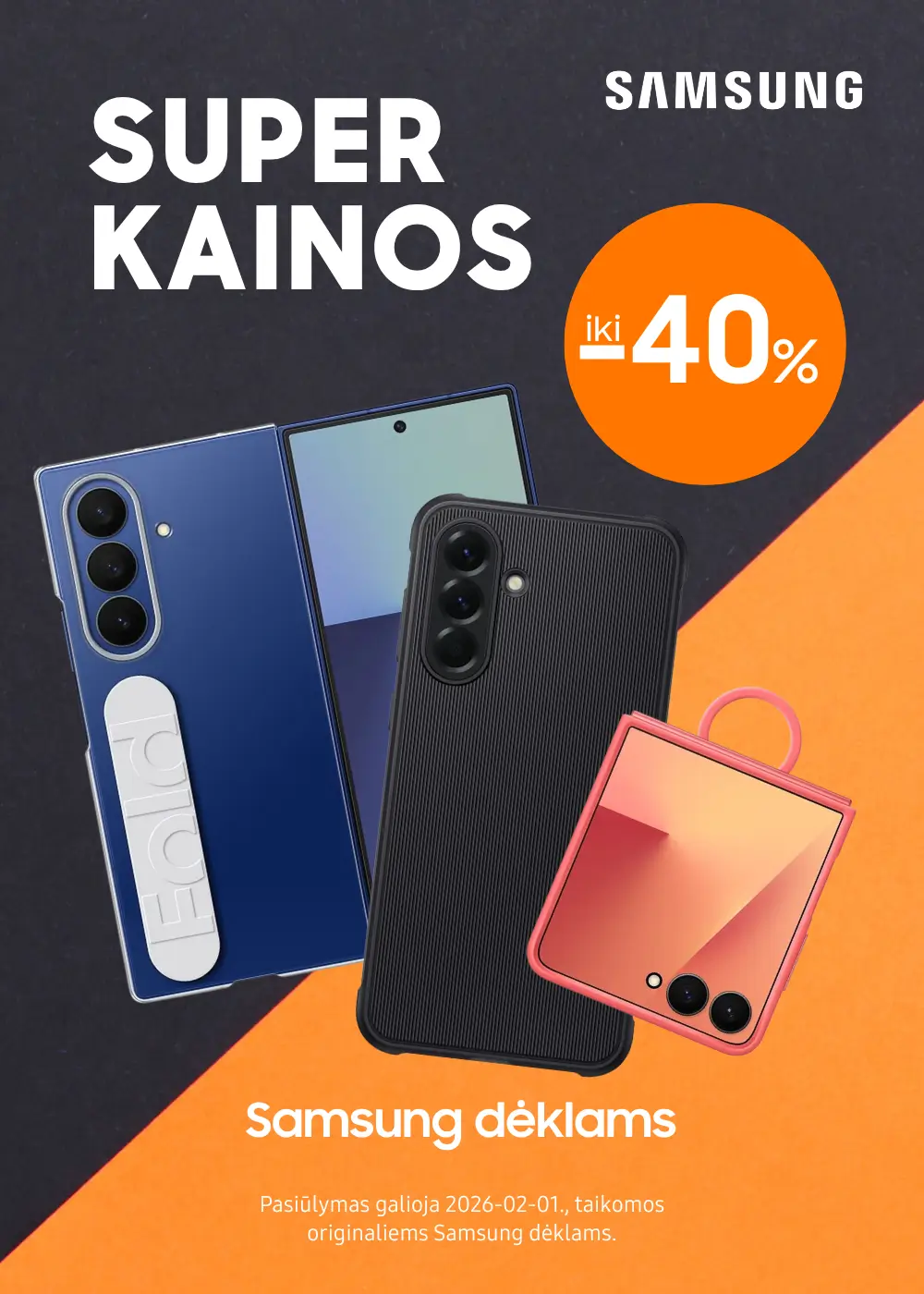 Samsung deklams nuolaidos, Mobili prekyba