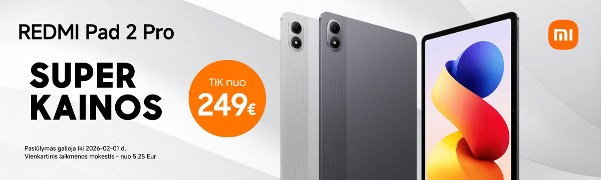 Xiaomi Redmi Pad 2 Pro super akcija, Mobili prekyba