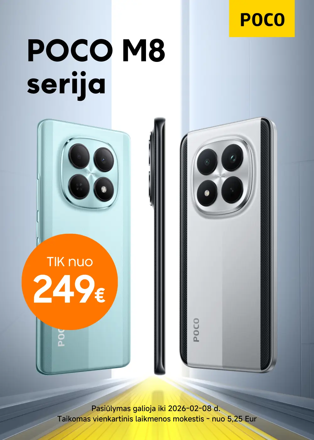 Poco M8 ir M8 Pro akcija, Mobili prekyba