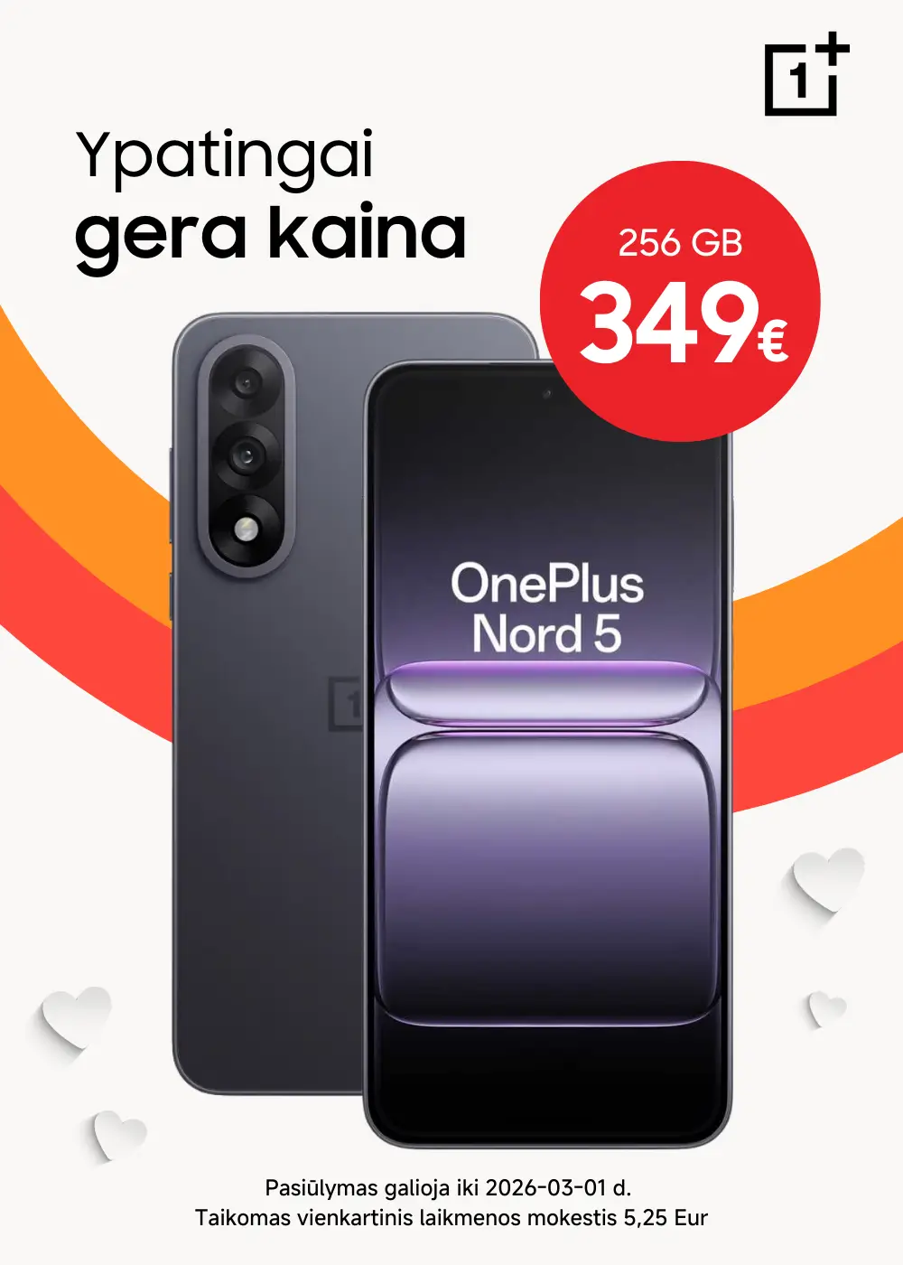 OnePlus Nord 5 akcija, Mobili prekyba