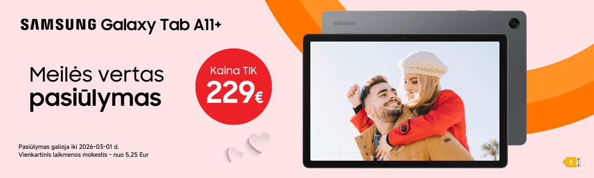 Samsung Galaxy Tab A11+ akcija, Mobili prekyba