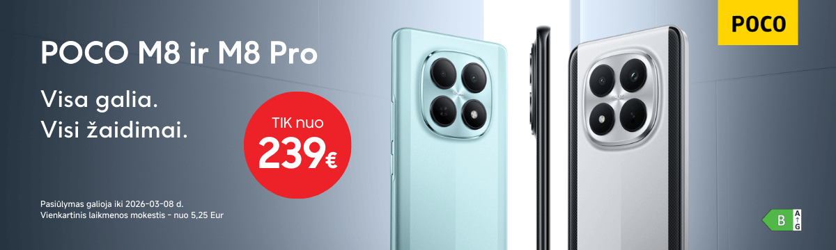 Poco M8 ir M8 Pro akcija, Mobili prekyba