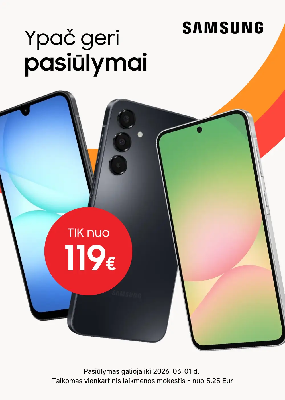 Samsung Galaxy A serija akcija, Mobili prekyba