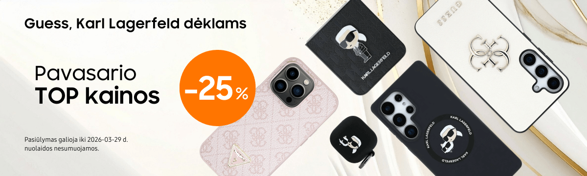 Guess, Karl Lagerfeld dėklams akcija, Mobili prekyba