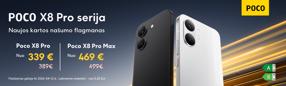 Poco X8 Pro serija, naujiena, Mobili prekyba