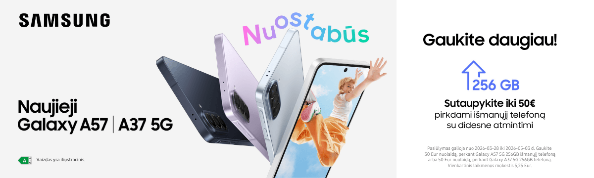 Samsung Galaxy A57 ir A37 naujiena, Mobili prekyba