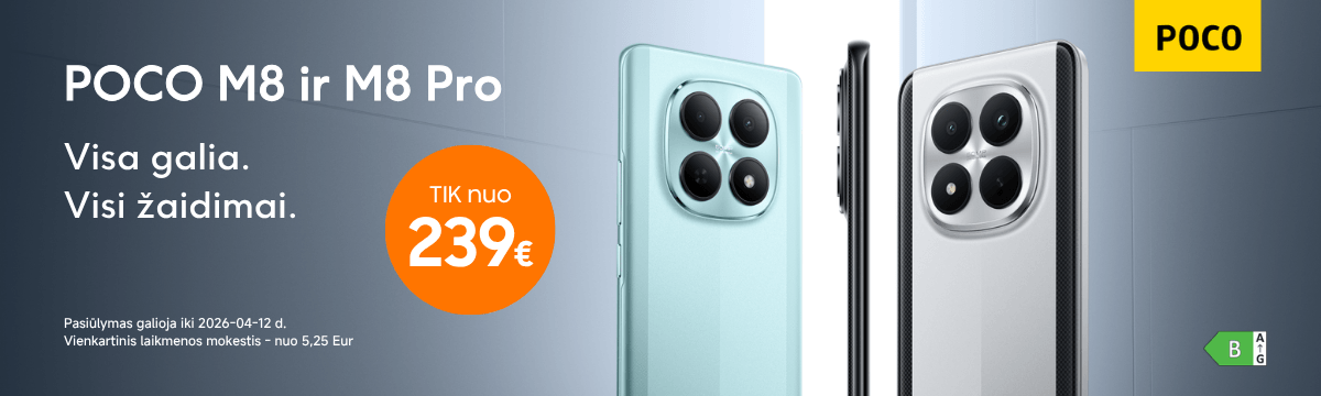 Poco M8 ir M8 Pro akcija, Mobili prekyba