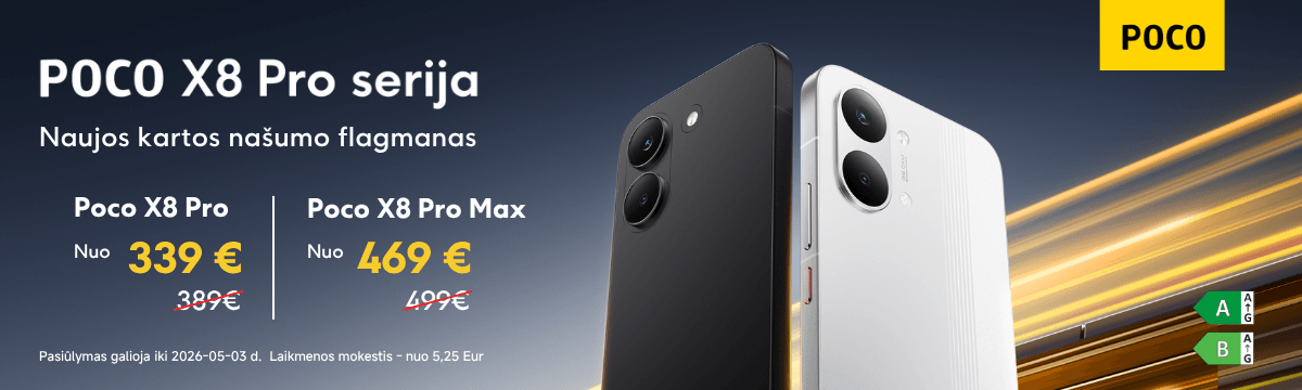 Poco X8 Pro serija, naujiena, Mobili prekyba
