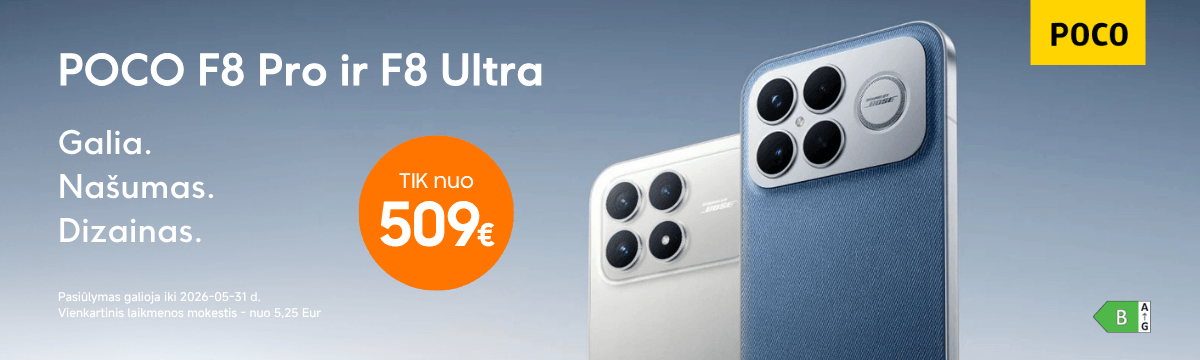 Poco F8 Pro ir F8 Ultra akcija, Mobili prekyba