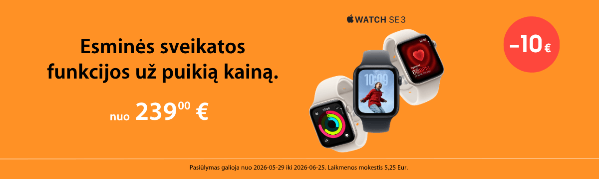 Apple Watch SE 3 akcija, Mobili prekyba