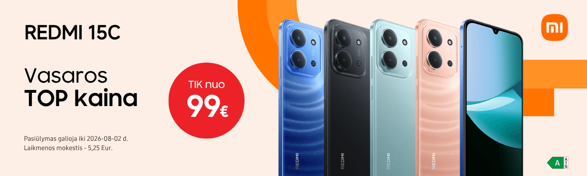Xiaomi Redmi 15C akcija, Mobili prekyba