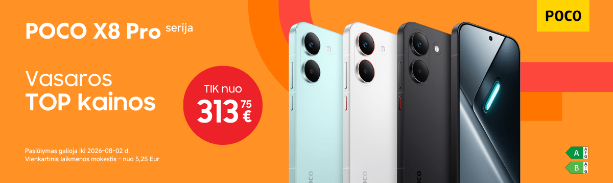 Poco X8 serija akcija, Mobili prekyba