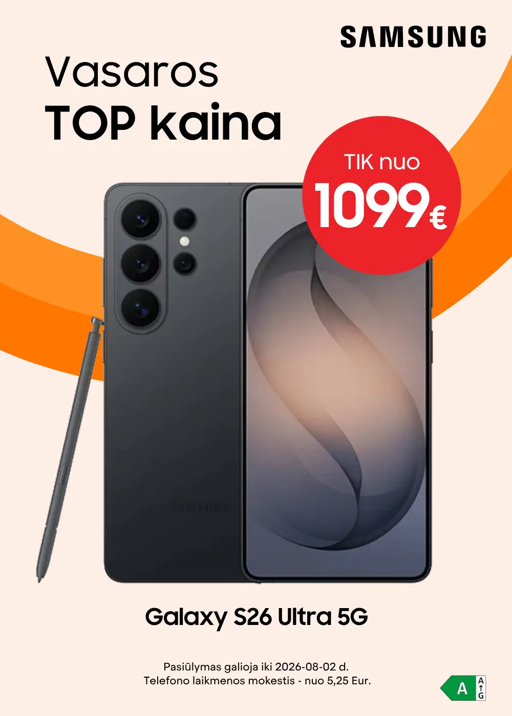 Samsung Galaxy S26 Ultra akcija, Mobili prekyba