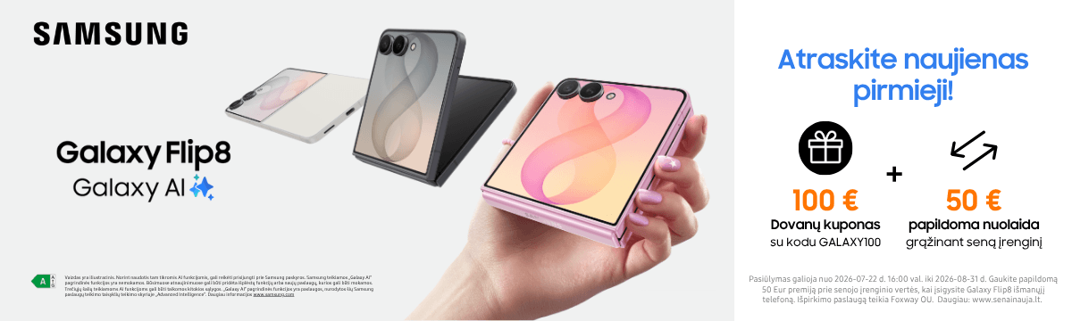 Samsung Galaxy Flip8 naujiena, Mobili prekyba