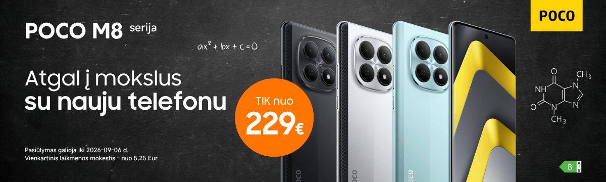 Poco M8 ir M8 Pro akcija, Mobili prekyba