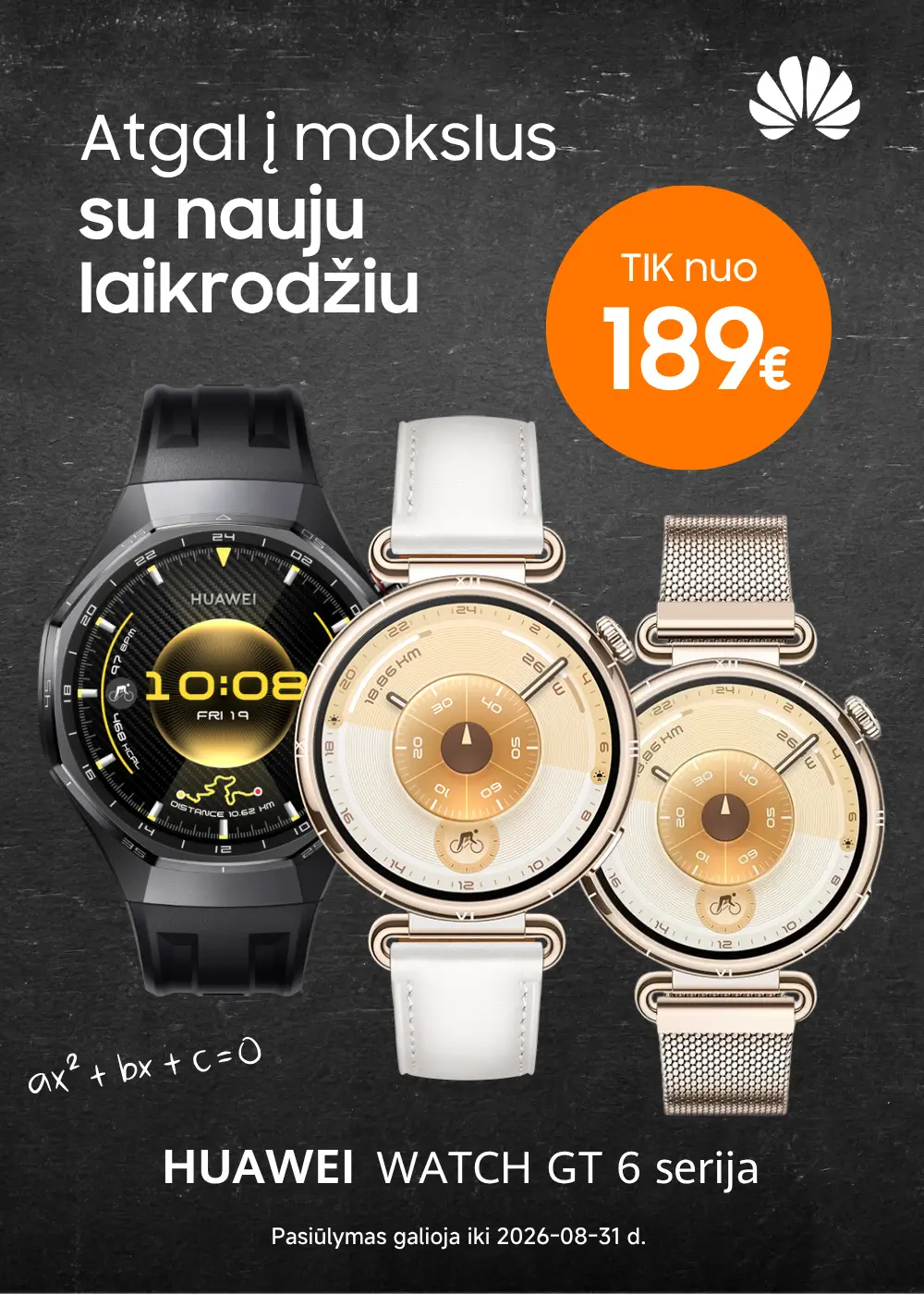 Huawei Watch GT 6 akcija, Mobili prekyba