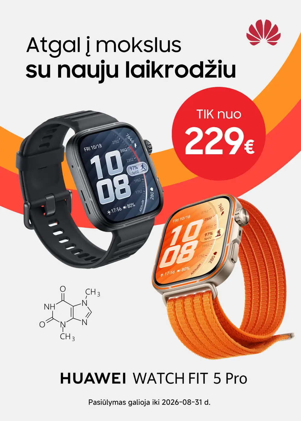 Huawei Watch Fit 5 Pro akcija, Mobili prekyba