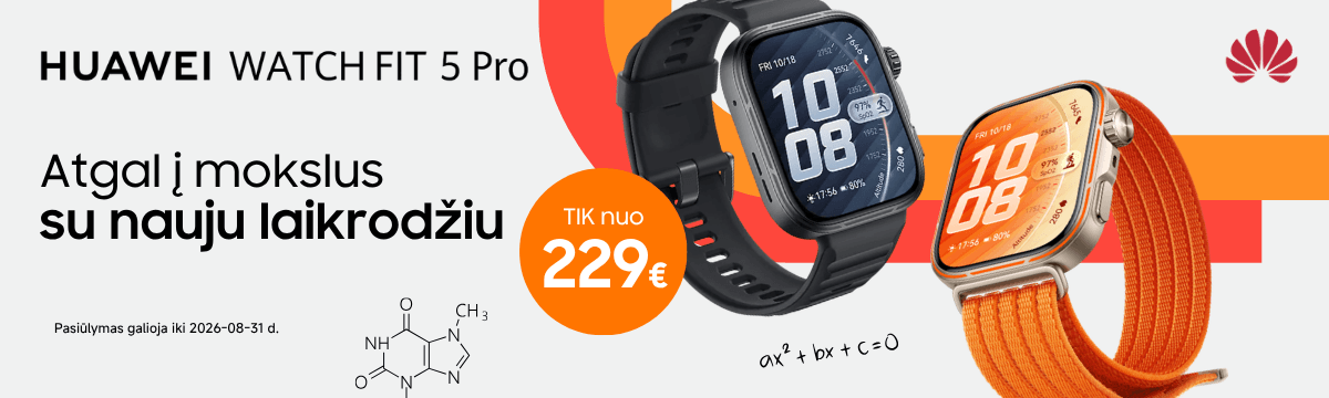 Huawei Watch Fit 5 Pro akcija, Mobili prekyba