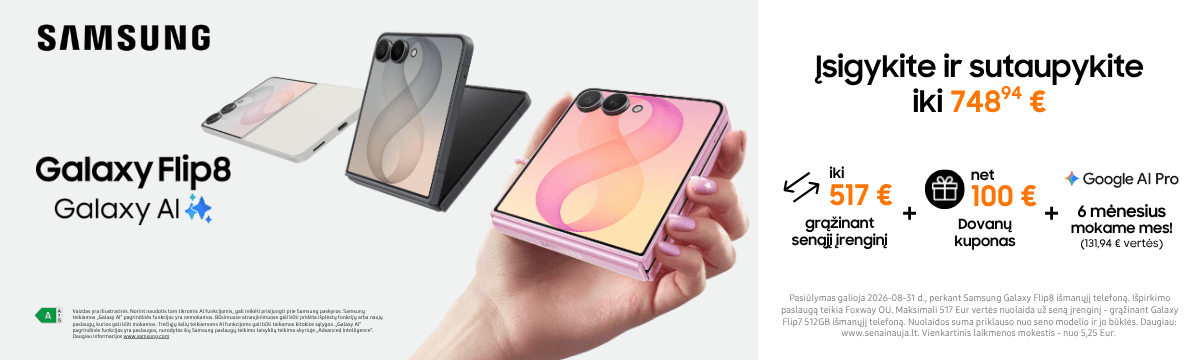 Samsung Galaxy Flip8 naujiena, Mobili prekyba