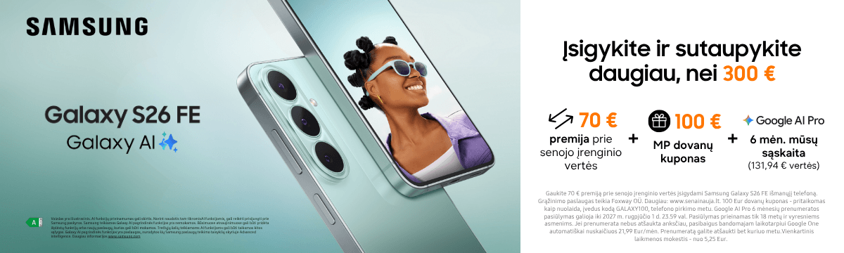 Samsung Galaxy S26 FE naujiena, Mobili prekyba