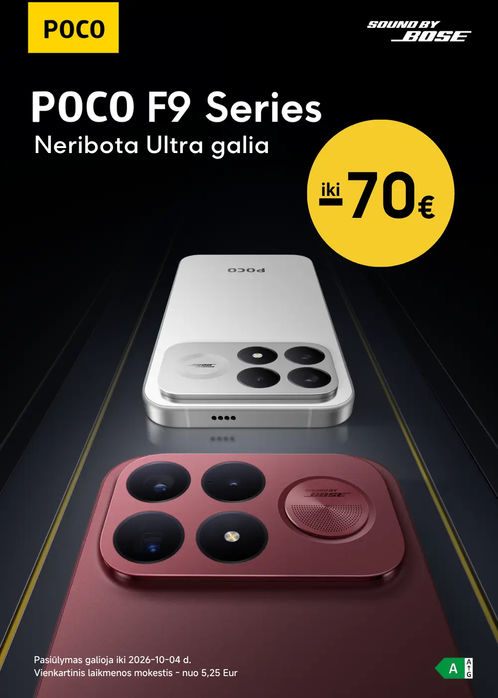 Poco F9 serija nuo 759 Eur, naujiena, Mobili prekyba