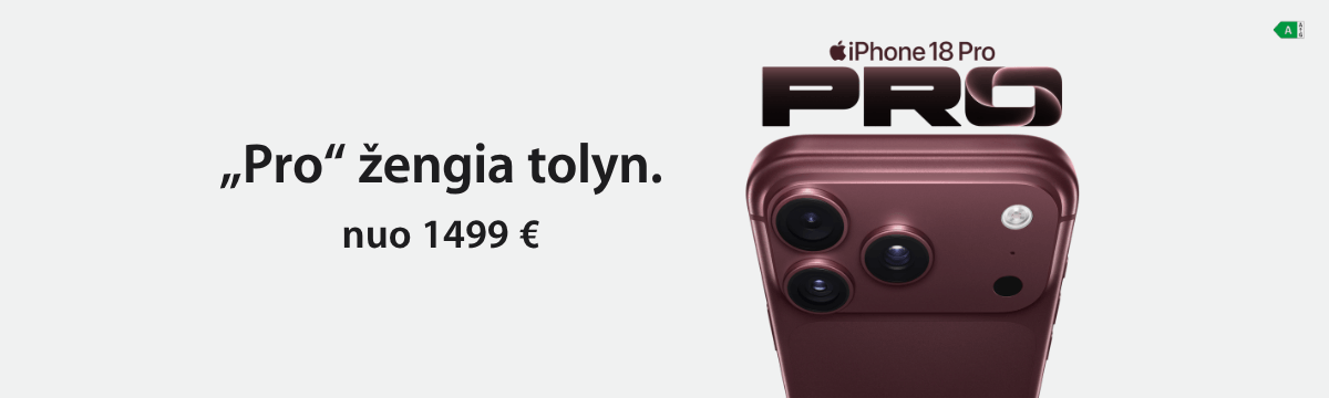 iPhone 18 Pro nuo 1499 Eur, Mobili prekyba